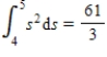 Evaluate the integral.   given,   ,   ,     .