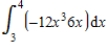Evaluate the integral.   given,   ,   ,   ,   .
