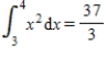 Evaluate the integral.   given,   ,   ,   ,   .