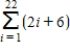 Use the properties of summation and Theorem 5.2 to evaluate the sum. 