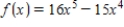 <strong>For the function ,how many of the inflection points of the function are also extrema? </strong> A)3 B)2 C)1 D)None