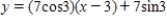 <strong>Find the equation of the tangent line T to the graph of at the given point . </strong> A) B) C) D) E)