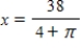 <strong>A Norman window is constructed by adjoining a semicircle to the top of an ordinary rectangular window (see figure).Find the dimensions of a Norman window of maximum area if the total perimeter is 38 feet. </strong> A) feet; feet B) feet; feet C) feet; feet D) feet; feet E) feet; feet