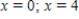 <strong>The graph of f is shown below.For which values of x is zero? </strong> A) B) C) D) E)