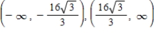 <strong>Determine the open intervals on which the graph of the function is concave upward or concave downward. </strong> A)concave upward: ;concave downward: B)concave upward: ;concave downward: C)concave upward: ;concave downward: D)concave upward: ;concave downward: E)concave upward: ;concave downward: