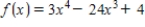 Find all relative extrema of the function .Use the Second Derivative Test where applicable. 