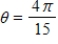 A ball bearing is placed on an inclined plane and begins to roll.The angle of elevation of the plane is radians.The distance (in meters)the ball bearing rolls in t seconds is .Determine the value of after one second.Round numerical values in your answer to one decimal place. 