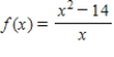Determine whether Rolle's Theorem can be applied to on the closed interval .If Rolle's Theorem can be applied,find all values of c in the open interval such that . 