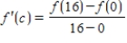 Determine whether the Mean Value Theorem can be applied to the function on the closed interval .If the Mean Value Theorem can be applied,find all numbers c in the open interval such that . 