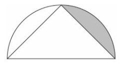 An isosceles triangle is inscribed in a semicircle,as shown in the diagram,and it continues to be inscribed as the semicircle changes size.The area of the semicircle is increasing at the rate of 1 cm<sup>2</sup>/sec when the radius of the semicircle is 6 cm. How fast is the radius of the semicircle increasing when the radius is 6 cm? Include units in your answer. Round your answer to 3 decimal places.