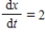 <strong>A point is moving along the graph of the function such that centimeters per second.Find when x = 1. </strong> A) B) C) D) E)