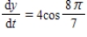 <strong>A point is moving along the graph of the function such that centimeters per second.Find when . </strong> A) B) C) D) E)