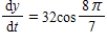 <strong>A point is moving along the graph of the function such that centimeters per second.Find when . </strong> A) B) C) D) E)
