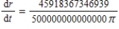 <strong>A spherical balloon is inflated with gas at the rate of 900 cubic centimeters per minute.How fast is the radius of the balloon increasing at the instant the radius is 70 centimeters? </strong> A) cm/min B) cm/min C) cm/min D) cm/min E) cm/min