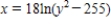 <strong>Find at the point for the equation . </strong> A) B) C) D) E)