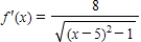 <strong>Find the derivative of the function . </strong> A) B) C) D) E)