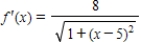 <strong>Find the derivative of the function . </strong> A) B) C) D) E)