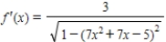 <strong>Find the derivative of the function . </strong> A) B) C) D) E)