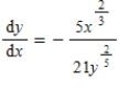 <strong>Find by implicit differentiation. </strong> A) B) C) D) E)