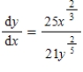 <strong>Find by implicit differentiation. </strong> A) B) C) D) E)