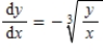<strong>Find by implicit differentiation given that . </strong> A) B) C) D) E)