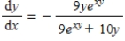 <strong>Use implicit differentiation to find . </strong> A) B) C) D) E)