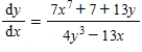 <strong>Find by implicit differentiation. </strong> A) B) C) D) E)
