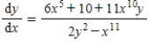 <strong>Find by implicit differentiation. </strong> A) B) C) D) E)