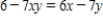 Find   in terms of x and y given that   . ​