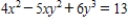 Differentiate with respect to t (x and y are functions of t). 
