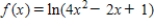 Differentiate the function   . ​