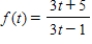 Evaluate the derivative of the function   at the point   . ​