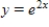 Find an equation of the tangent line to the graph of   at the point (0,1). ​