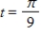 The displacement from equilibrium of an object in harmonic motion on the end of a spring is where y is measured in feet and t is the time in seconds.Determine the position of the object when .Round your answer to two decimal places. 