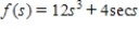 Find the derivative of the function   . ​