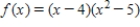 Find an equation of the tangent line to the graph of f at the given point. at 