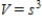 The volume of a cube with sides of length s is given by .Find the rate of change of volume with respect to s when centimeters. 