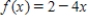 Find the slope m of the line tangent to the graph of the function at the point . 