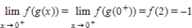 . . is defined.The since the values from the right and the left are the same.Since is equal to -1,the limit exists and .Yes, β continuous at β. β
