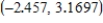 <strong>Find the point on the graph of the function that is closest to the point .Round all numerical values in your answer to four decimal places. β</strong> A) B) C) D) E)