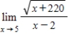 <strong>Find the limit. β β</strong> A)75 B)-5 C)-75 D)5 E)45