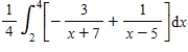 <strong>Let .Which of the following integral expressions represents the area between and the horizontal axis on the interval ? </strong> A) B) C) D)