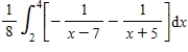 <strong>Let .Which of the following integral expressions represents the area between and the horizontal axis on the interval ? </strong> A) B) C) D)