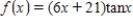 <strong>If ,then the slope of the tangent line to at is </strong> A)-21 B)0 C)21 D)undefined