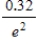 <strong>Let on the interval The absolute maximum of on this interval is </strong> A) B) C) D)e