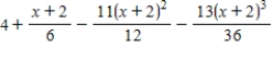 <strong> The first four terms of the Taylor expansion for about are .What is the value of ? </strong> A) B) C) D)