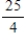 <strong>What is the area enclosed by the lemniscate ? </strong> A)50 B) C) D)25