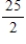 <strong>What is the area enclosed by the lemniscate ? </strong> A)50 B) C) D)25
