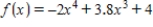 You may use a calculator for any problem in this section. Let R be the region enclosed by the graph of and the horizontal line ,as shown in the figure above. Find the volume of the solid generated when R is rotated about the line .Round your answer to 3 decimal places. 
