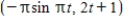 <strong>The acceleration vector of a particle moving in the -plane is ,for .If the velocity vector at is ,then how fast is the particle moving when ? </strong> A)5 B)6 C) D)